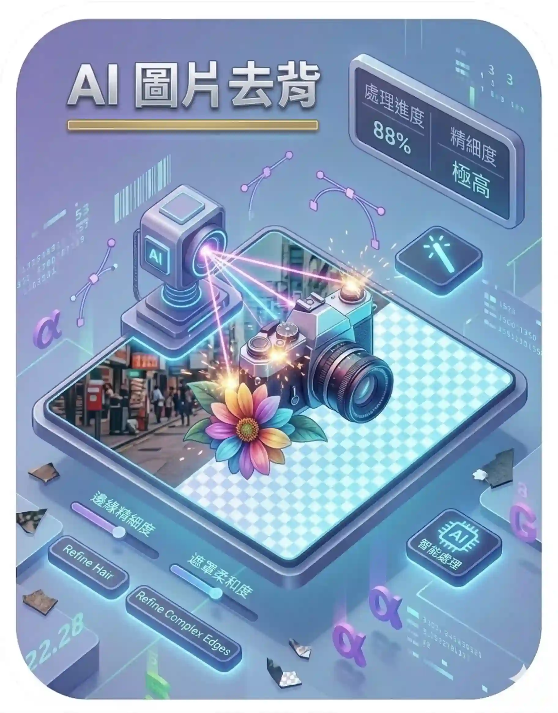 AI 圖片去背