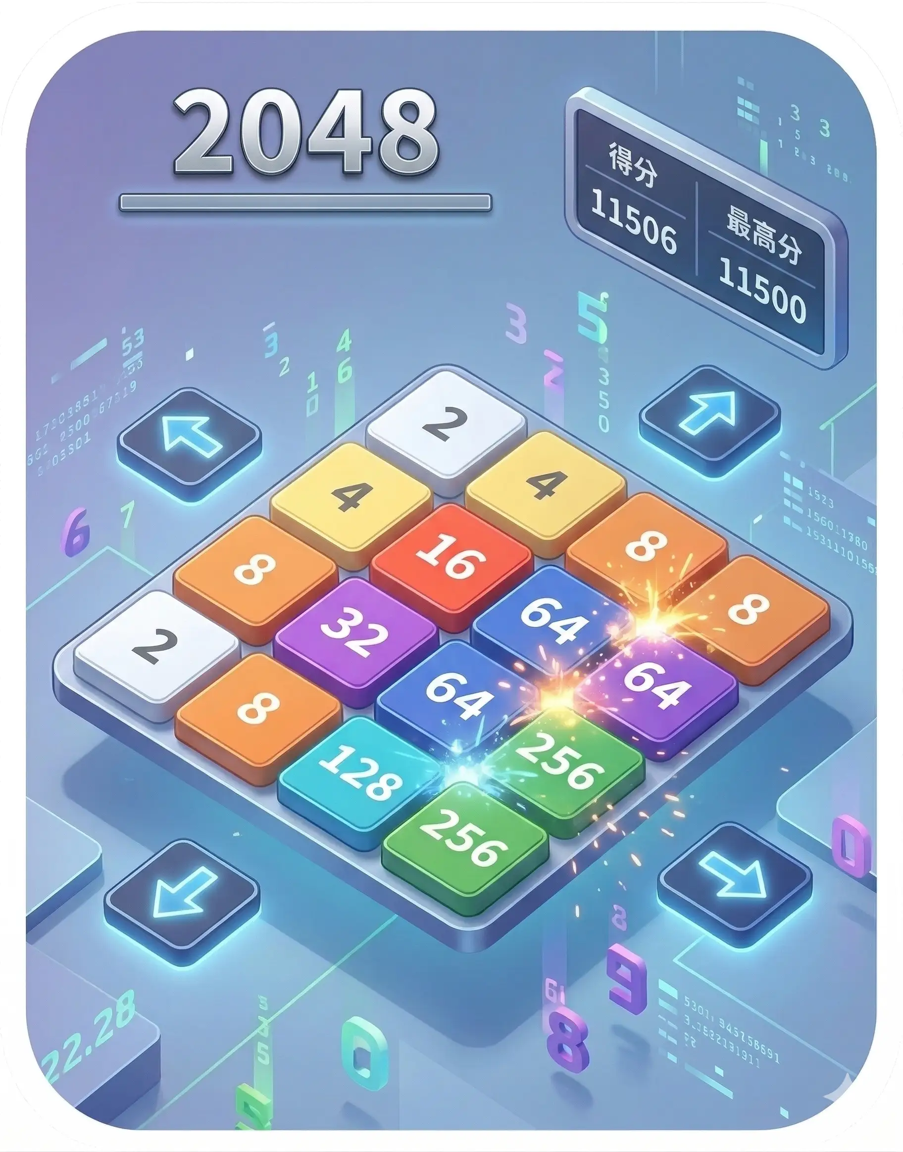 2048 數位拼圖