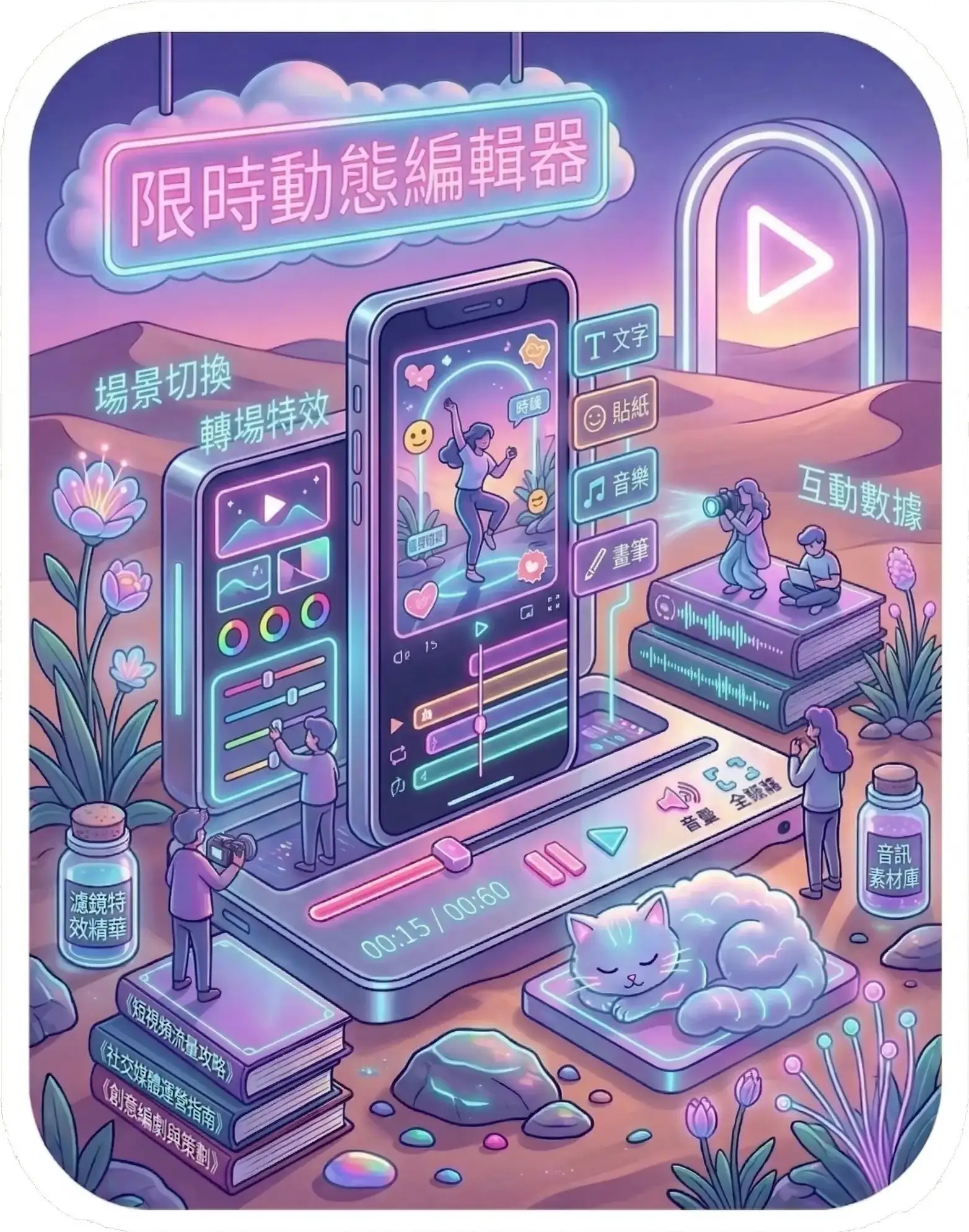 限時動態編輯器